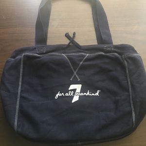 7 For All Mankind Cotton Tote Bag